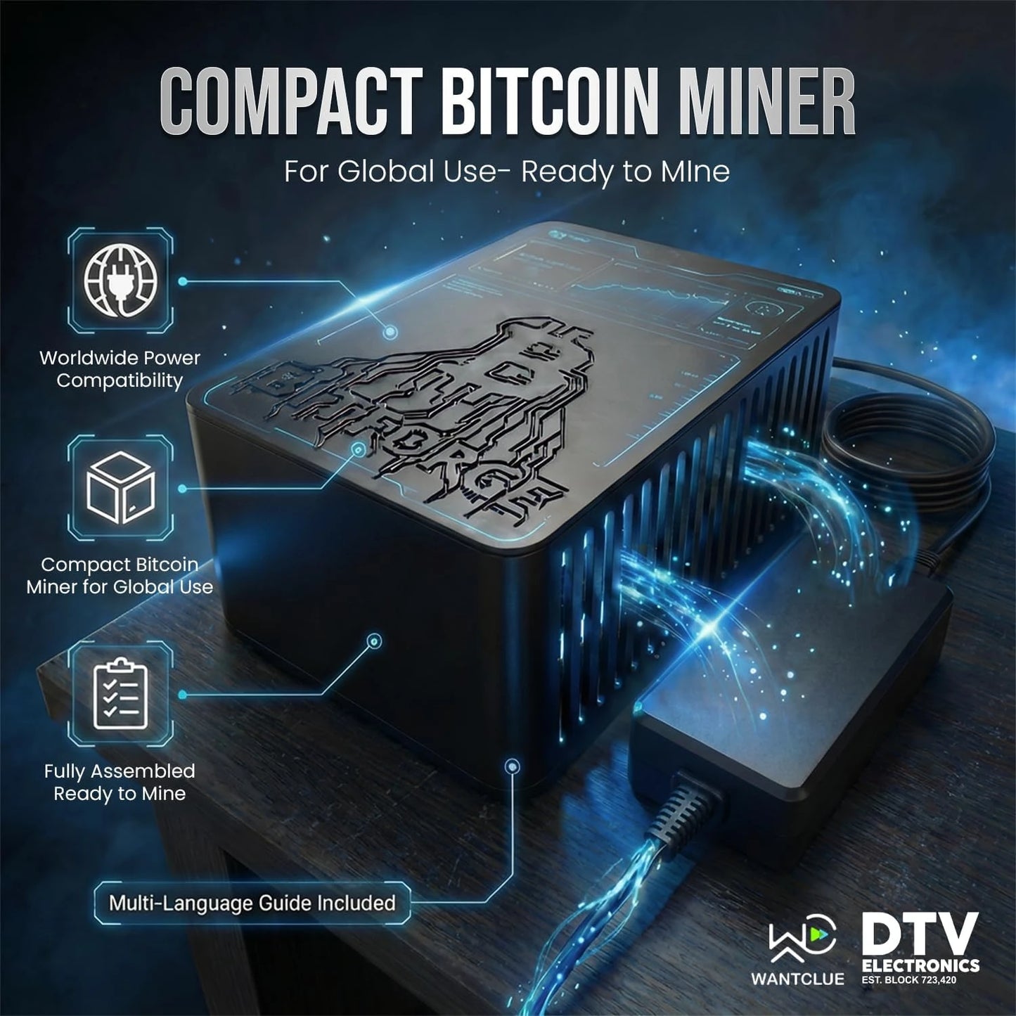 BitForge Nano Bitcoin-Miner mit 2,6 TH/s