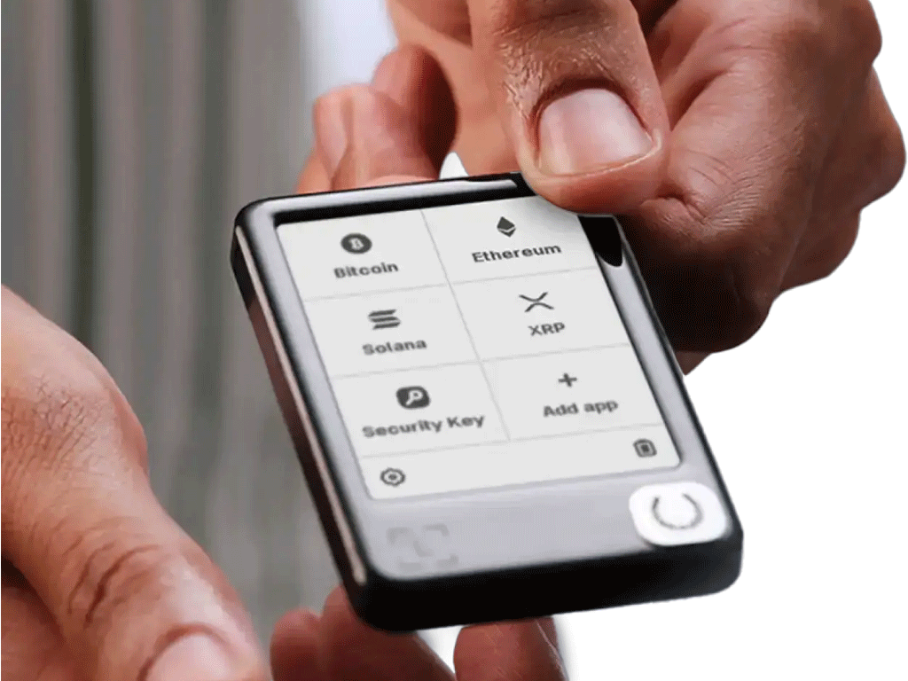 Ledger Stax with recovery key